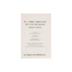 Libro Tibetano De Los Muertos Bardo Thodol