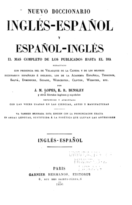 Portada del libro Diccionario Ingles Español - Guio