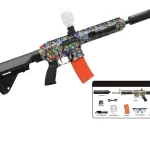 Pistola Hidrogel Con Efectos De Humo Y Luz M416